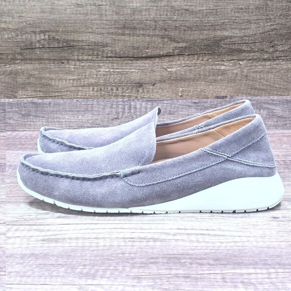 Olukai Ka\'a Loafer Men\'s Size 9 Gray Suede Slip On Casual Shoes (10535-1G1G) NEW main image 4